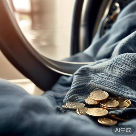 洗衣机勿放硬币针线，防损管道。