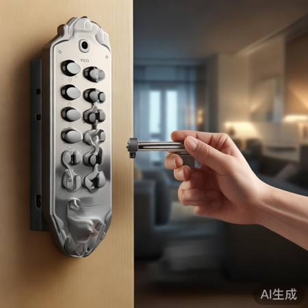 防盗门钥匙：机械与智能之分