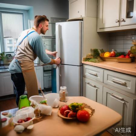 冰箱断电除霜法