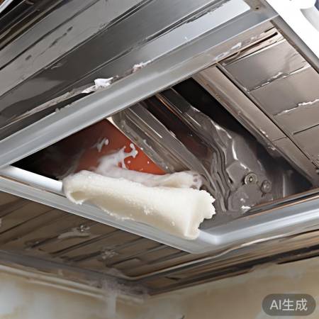 清洁集烟腔内外壁