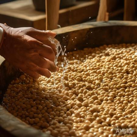 大豆清洗勿过，晾干防变质