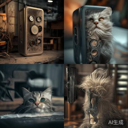 猫咪灵感保险柜钥匙设计