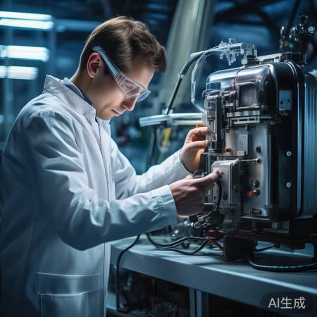 压缩机振动或水不足，检查调整螺