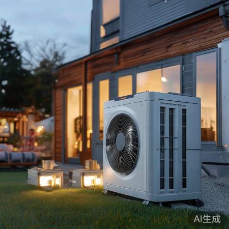 “高效节能，空气能取暖”