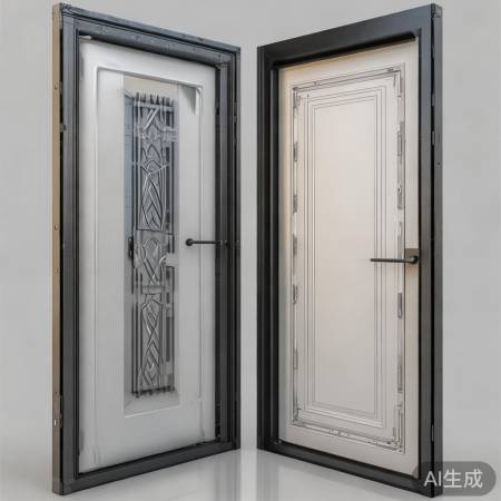 防盗门重安全，入户门美实用