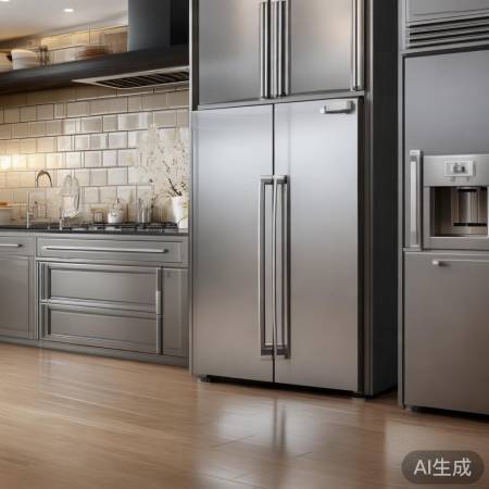 厨房风格一致，消毒柜选配明智。