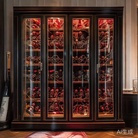 “美酒柜，风格多，家居美，风景