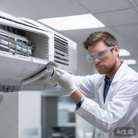 中央空调出风口清洗教程