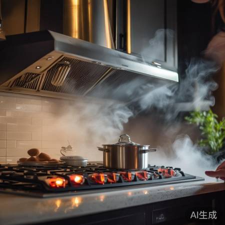 吸力不足，油烟跑烟，换新或调位