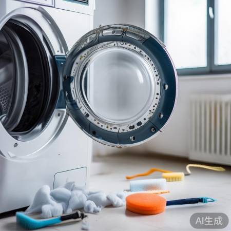 洗衣机皮圈清洁小窍门