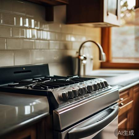 燃气灶风水禁忌：避门冰箱