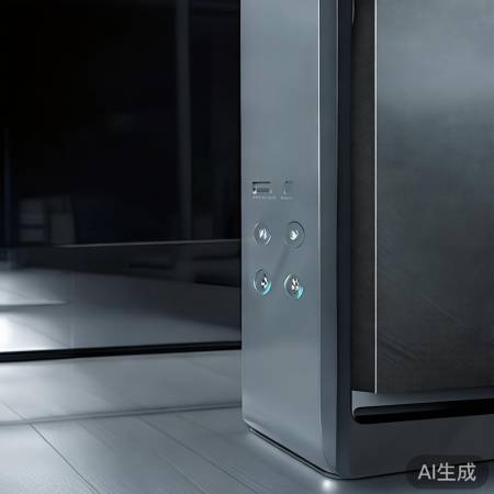 电视侧背Smart键，连接智能