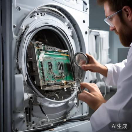检查洗衣机电路板