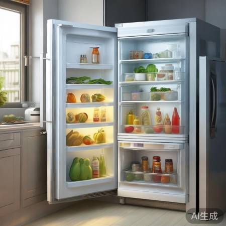 冰箱清洁通风，食物新鲜厨房清新