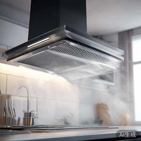 安装过滤网，油烟净化轻松。