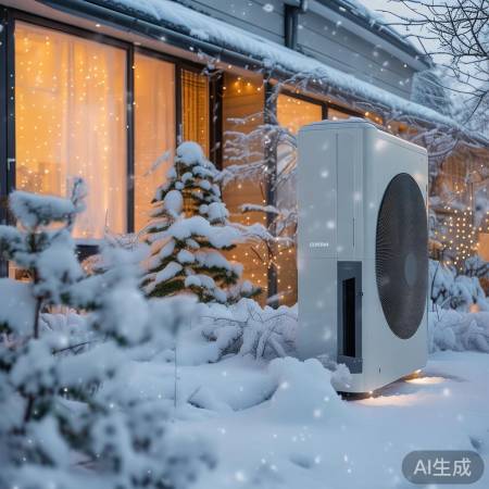 科龙空气能热泵，静音温暖冬日。