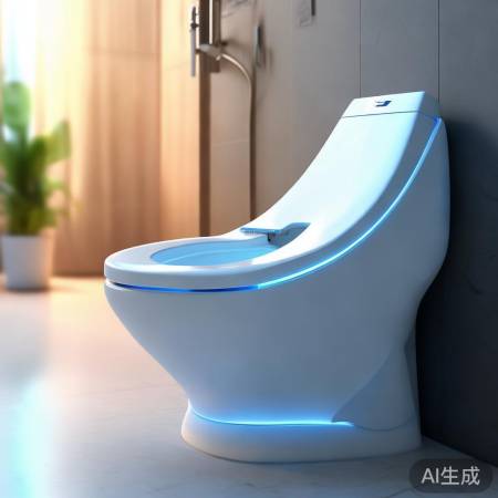 智能马桶，人性化设计，自动感应