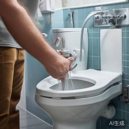 调整水流速度，降低啸叫