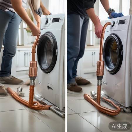洗衣机水管加长，专业管与改造任