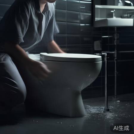 关水阀，防水流四溢。