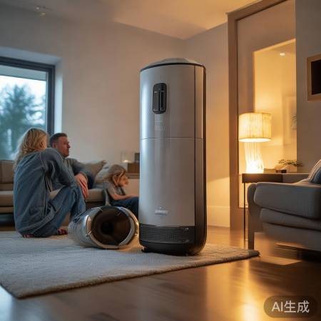 空气能热水器节能30%，使用注