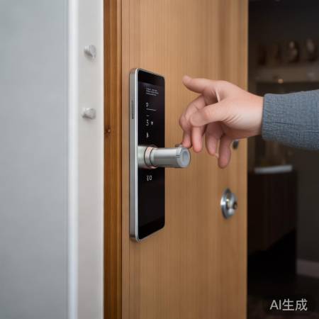 指纹锁电池不足，速换新电保障正