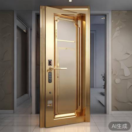 金指王智能防盗门，安全无忧。