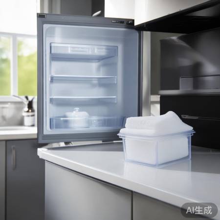 保持冰箱干燥，防湿气。