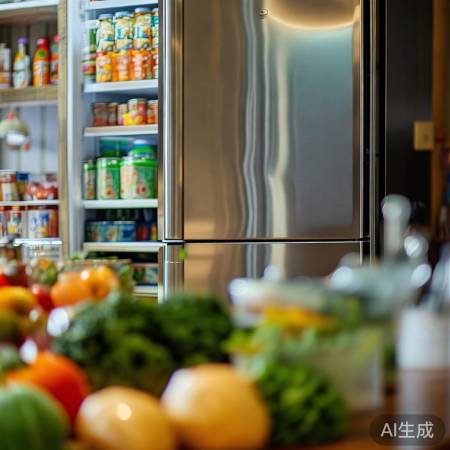 冰箱象征新生活，开启新篇章。