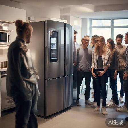 智能冰箱成新宠，时尚科技两相宜