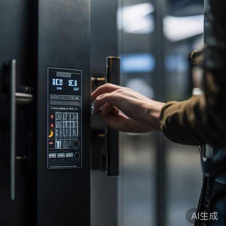 核对密码，锁保险柜