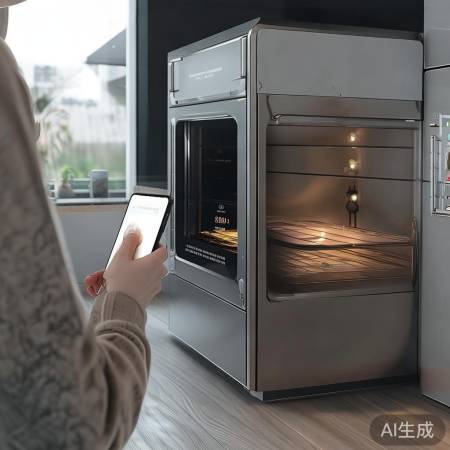 智能油烟机：自动吸力，远程操控