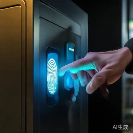 指纹确认成功，保险柜指纹设置完