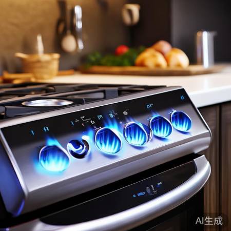 智能恒温燃气灶