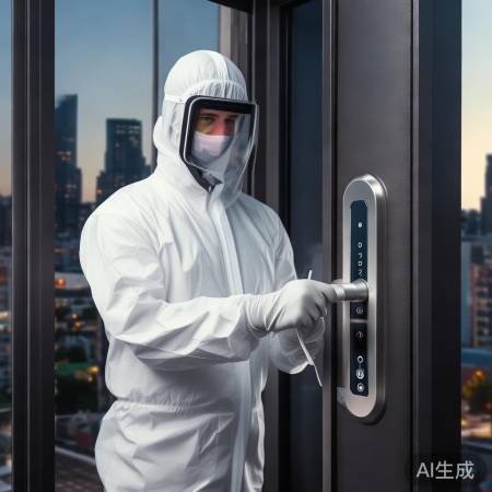 奥克斯智能锁，上门服务无接触，