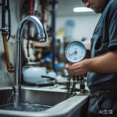 水压不足影响上进水，用表测，低