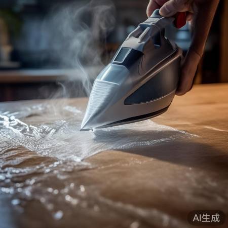 蒸汽熨斗撕塑料膜小技巧