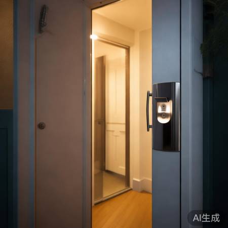 指纹锁生物识别，家庭安全升级。