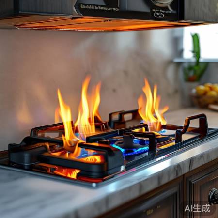 “苏泊尔燃气灶多重安全防护”