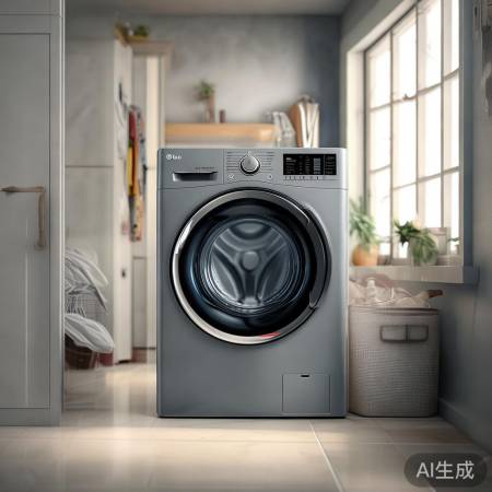 9kg LG洗衣机，省空间省水