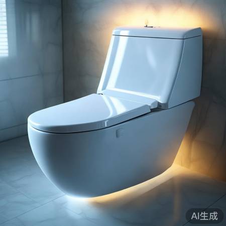 抗菌材质马桶，温暖座圈，卫生温