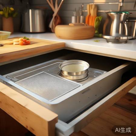 抽屉过滤网，清洗不可少