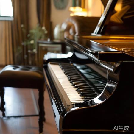 钢琴旁巧藏保险柜