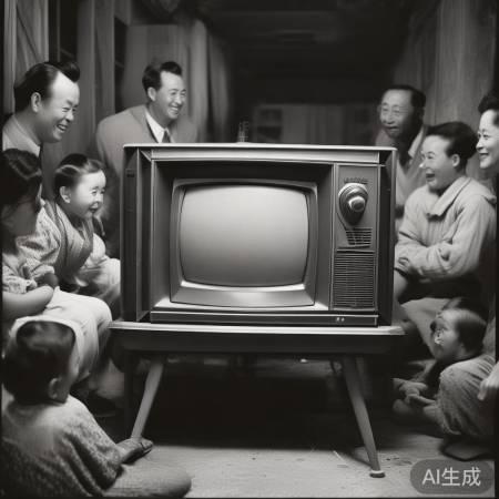 1950s黑白电视，家珍似豪车