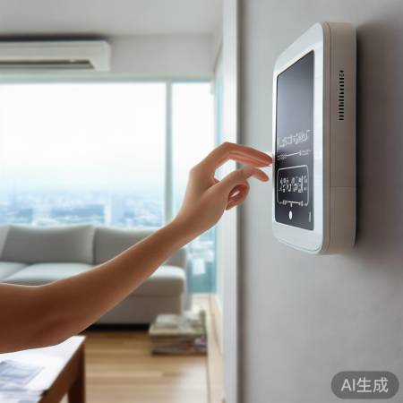 检查空调温度设定
