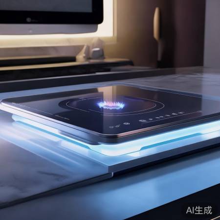 智能防爆燃气灶，触控远程控火力