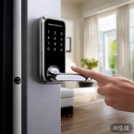 三星能锁芯，多密码便捷锁门