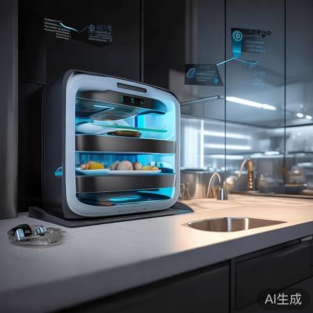 臭氧3分钟消毒，智能温控延长餐