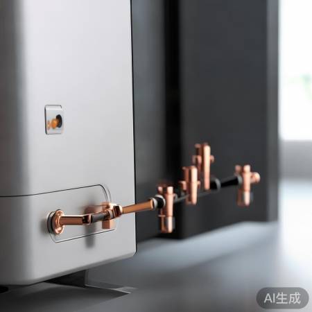 欧派壁挂炉接头，耐腐蚀快装新。