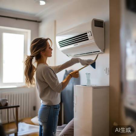 小户型空调清洗维护，自清洁省心